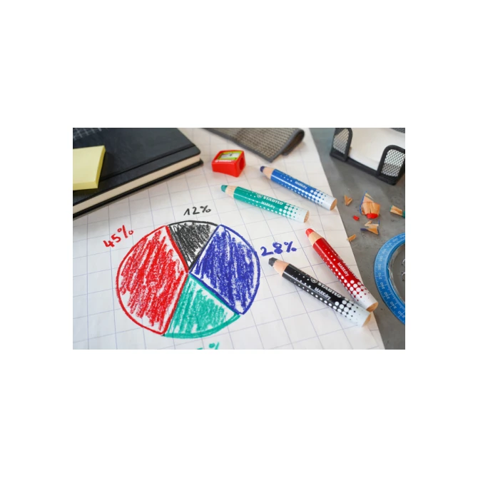 Whiteboardpotlood STABILO MARKdry 648/41  blauw