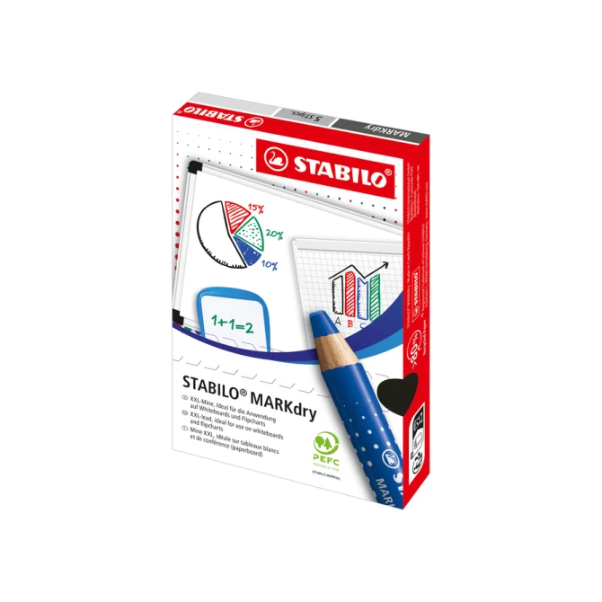 Whiteboardpotlood STABILO MARKdry 648/43 groen