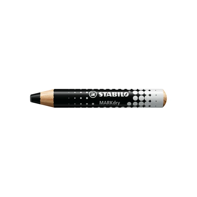 Whiteboardpotlood STABILO MARKdry 648/46 zwart