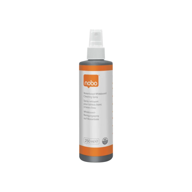 Whiteboardreinigingsspray Nobo waterbasis 250ml