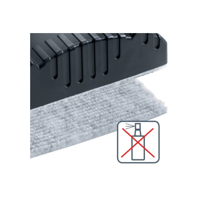 Whiteboardwisser Nobo magnetisch zwart
