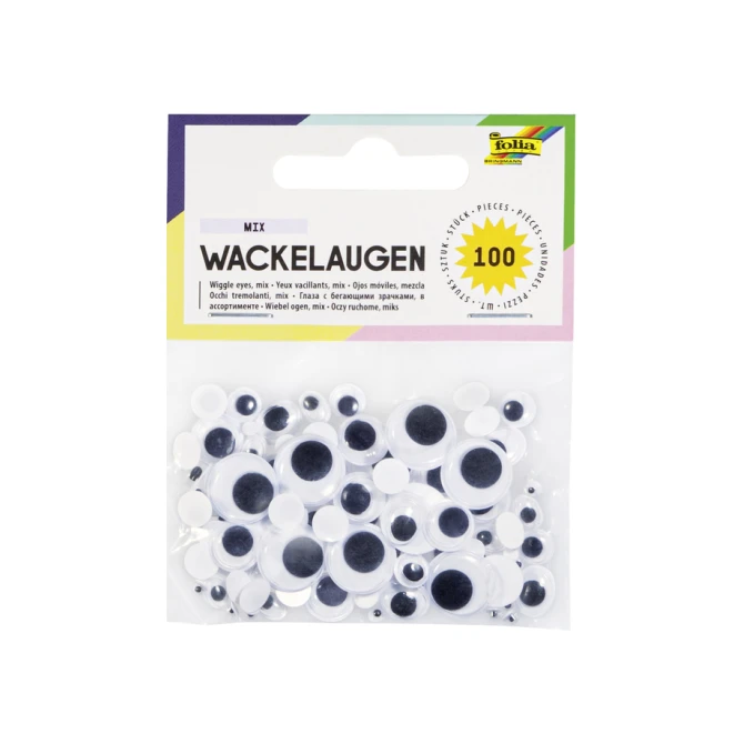 Wiebelogen Folia 100 stuks 6 formaten wit 100 stuks