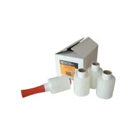 Wikkelfolie CleverPack 100mmx250m 20mu met afroller transparant pak à 6 rollen