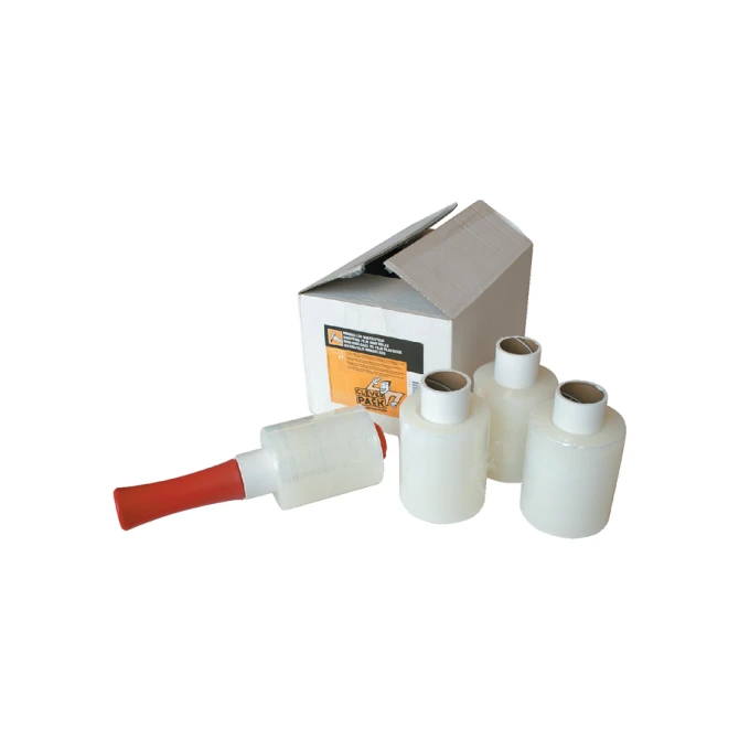 Wikkelfolie CleverPack 100mmx250m 20mu met afroller transparant pak à 6 rollen