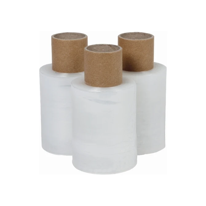 Wikkelfolie IEZZY 100mmx150m 20mu transparant