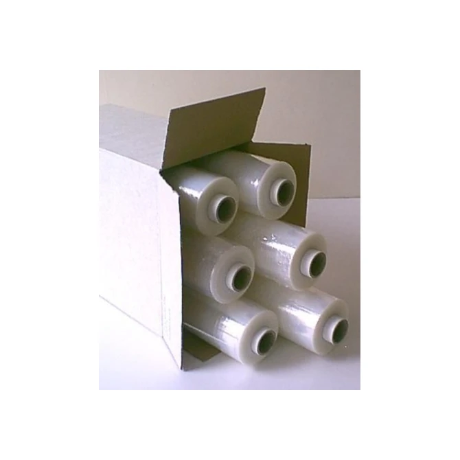 Wikkelfolie IEZZY 500mmx300m 20mu 100% recycled (PCR) transparant