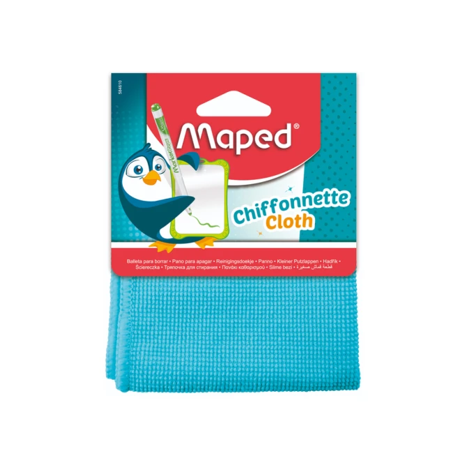 Wisdoek Maped microvezel 20x20cm blauw