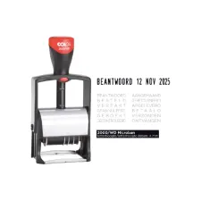 Woord-datumstempel Colop Heavy Duty 2000/WD Classic Line 12 teksten Woord-datumstempel Colop Heavy Duty 2000/WD Classic Line 12 teksten