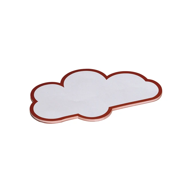 Workshopkaarten MAUL wolk 14x23cm wit 20 stuks