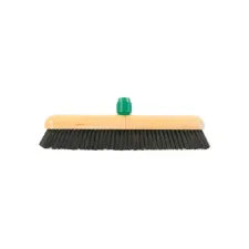 Zaalbezem Cleaninq gemengd haar met steelhouder 40cm