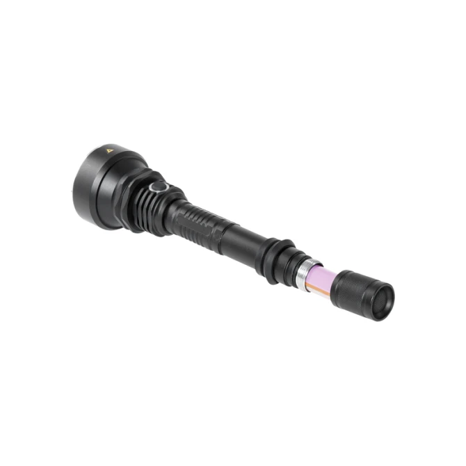 Zaklamp MAUL Helios LED 23cm accu lichtbereik 300m 10W