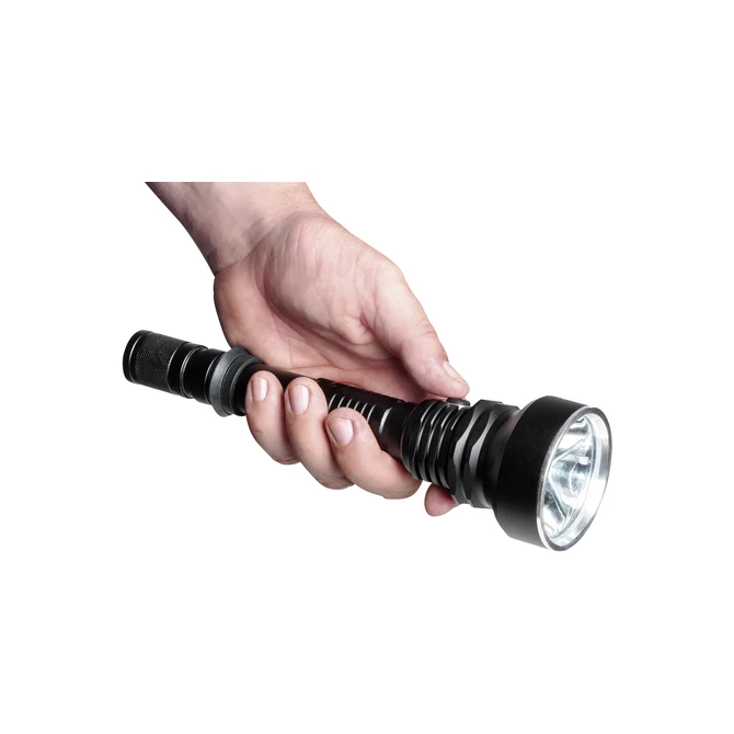 Zaklamp MAUL Helios LED 23cm accu lichtbereik 300m 10W