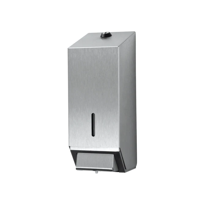 Zeepdispenser Euro Products navulbaar 1000ml zilver 438290