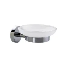 Zeephouder tesa® Smooz hoogglans verchroomd metaal zelfklevend