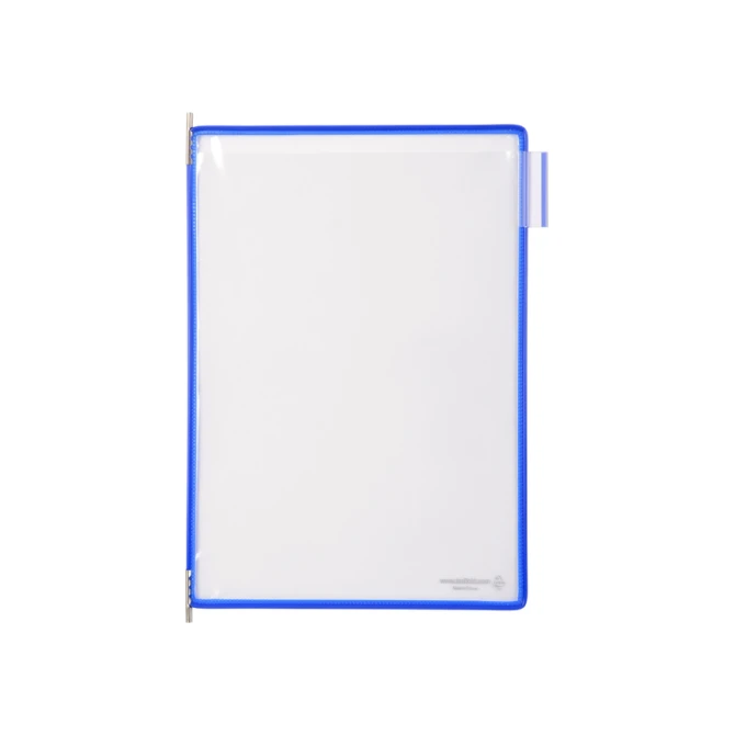 Zichtpaneel Tarifold A4 verticaal blauw 10 stuks