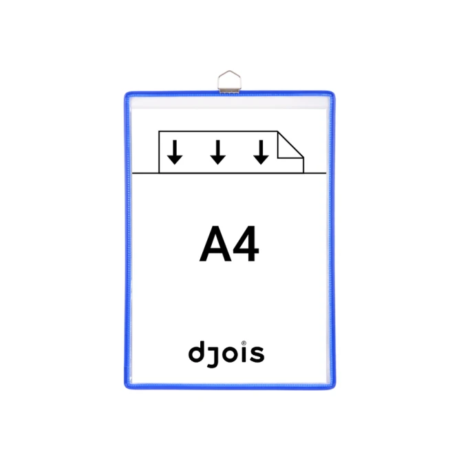 Zichtpanelenframe hangend Tarifold A4 blauw 5 stuks