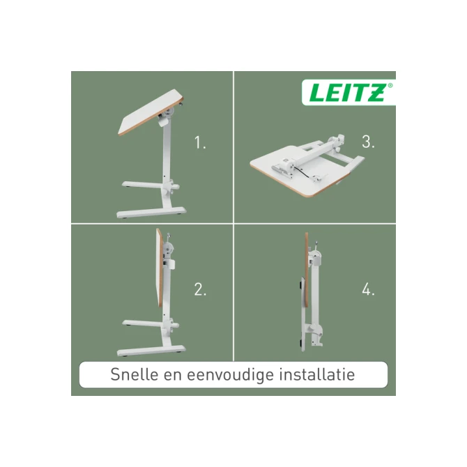 Zit-Sta Bureau Leitz Ergo Compact inklapbaar