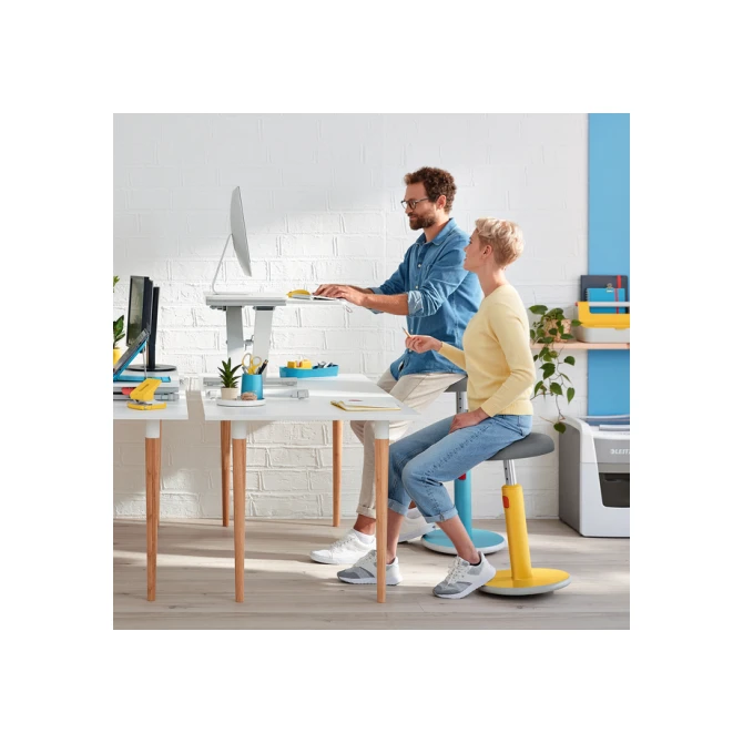 Zit-sta bureau Leitz Ergo Cosy met schuiflade