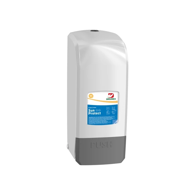 Zonnebrandcrèmedispenser Dreumex Sun Protect wit