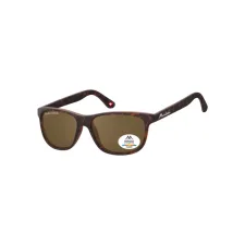 Zonnebril Montana met bruin gepolariseerd glas mat turtle