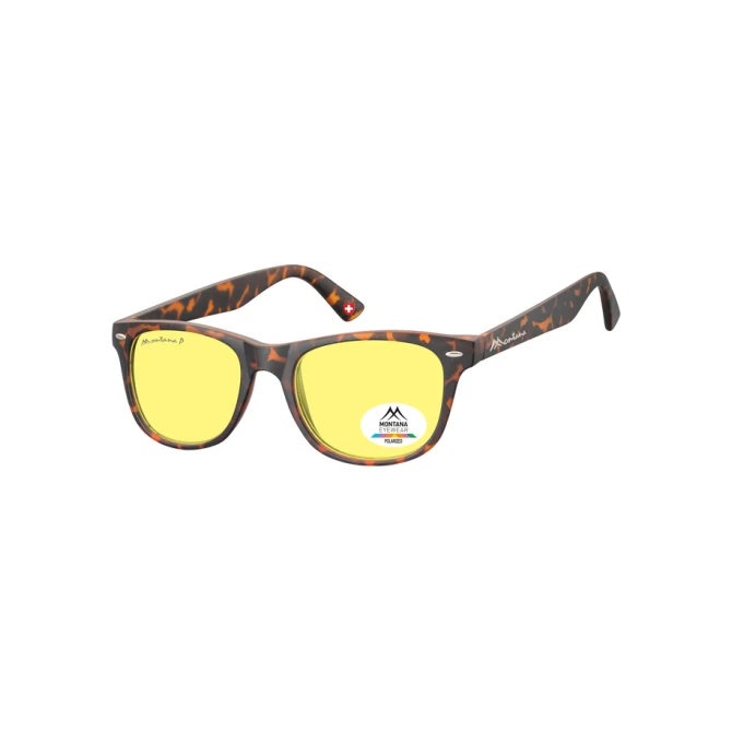 Zonnebril Montana met geel gepolariseerd glas turtle