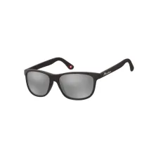 Zonnebril Montana met Revo spiegelglas mat zwart