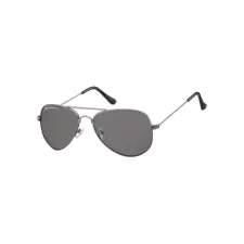 Zonnebril Montana met smoke glas staalkleurig