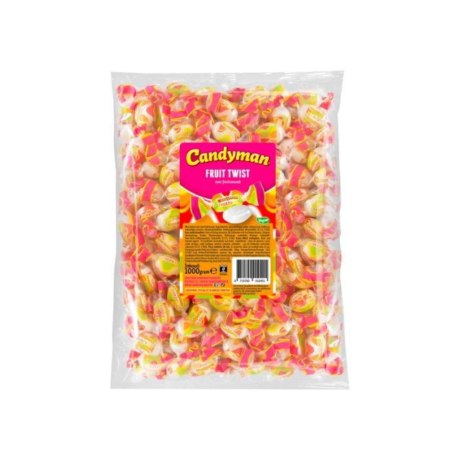Zuurtje Candyman fruit twist zak 1 kilogram